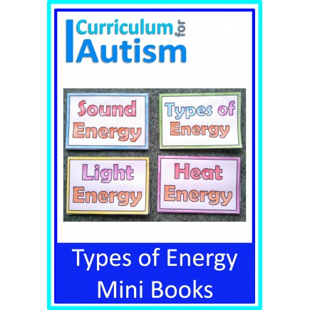 Types of Energy Mini Color & Learn Books 